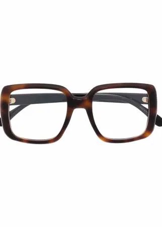 Givenchy Eyewear очки в квадратной оправе черепаховой расцветки