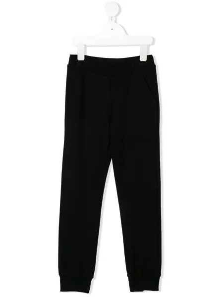 Fendi Kids спортивные брюки с логотипом