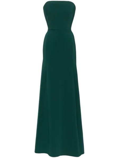 Jenny Packham креповое платье Yoelyn, зеленый