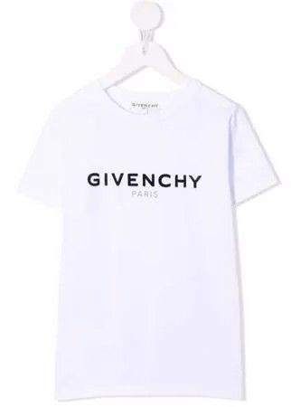Givenchy Kids футболка с логотипом