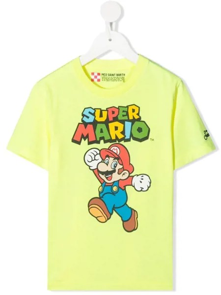 Mc2 Saint Barth Kids футболка с принтом Super Mario