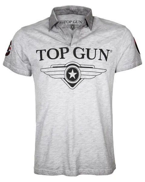 Поло TOP GUN Polo Star TG20191011, серый