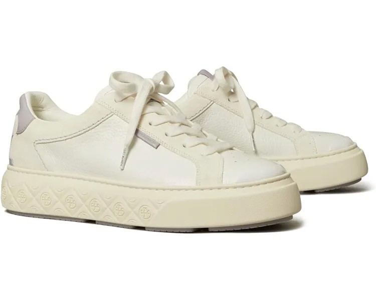 Кроссовки Tory Burch Ladybug Sneaker, цвет Purity/Bianco/Spring Laven