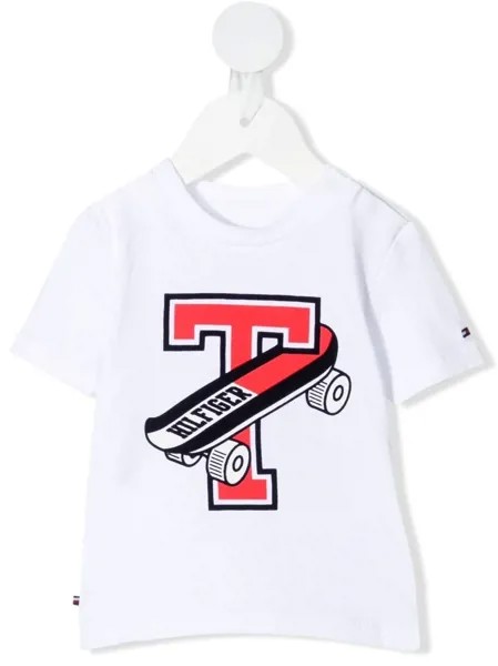 Tommy Hilfiger Junior футболка с принтом