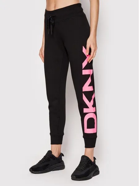 Спортивные брюки стандартного кроя Dkny Sport, черный