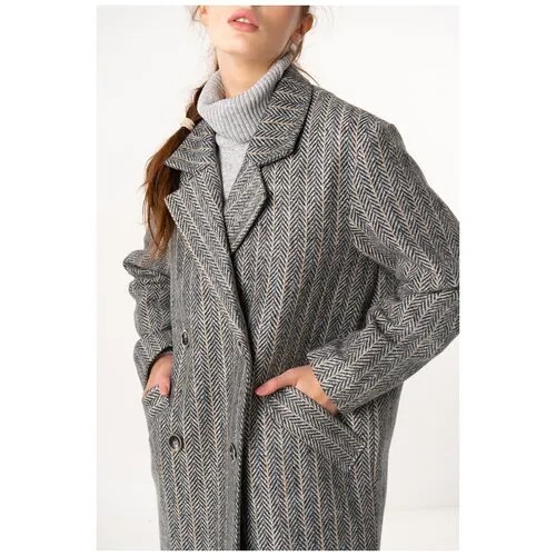 Пальто  FLY, размер 44, серый