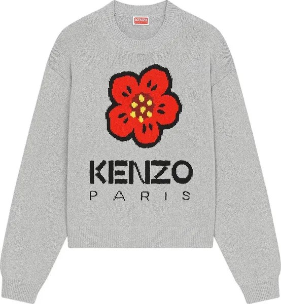 Свитер Kenzo Knitted 'Grey', серый