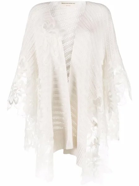 Ermanno Scervino кардиган с цветочной вышивкой