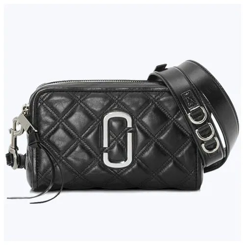 Сумка Marc Jacobs The Quilted Softshot 21 Black