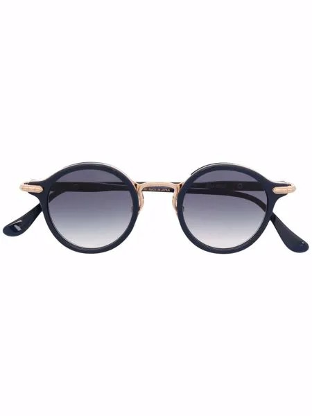 Chrome Hearts солнцезащитные очки в круглой оправе с затемненными линзами