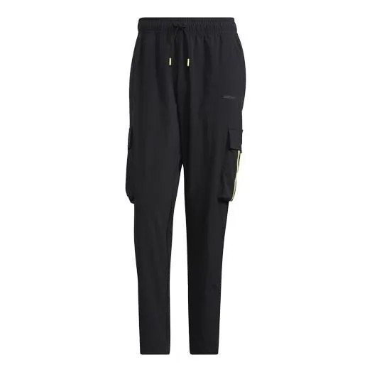 Спортивные штаны adidas neo Sw Lw 3s Tp Leisure Pocket Sports Stripe Trousers Men's Black, черный