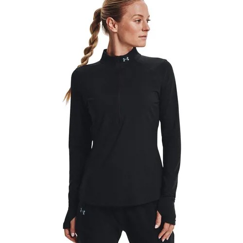 Джемпер Under Armour Qualifier Run 2.0 1/2 Zip, размер S, черный