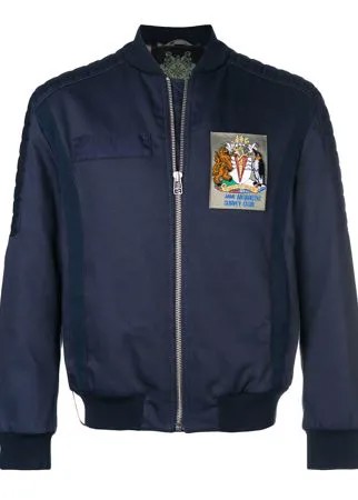 Mr & Mrs Italy куртка-бомбер с заплаткой 'Antarctic survey club'