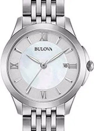 Японские наручные  женские часы Bulova 96M151. Коллекция Classic