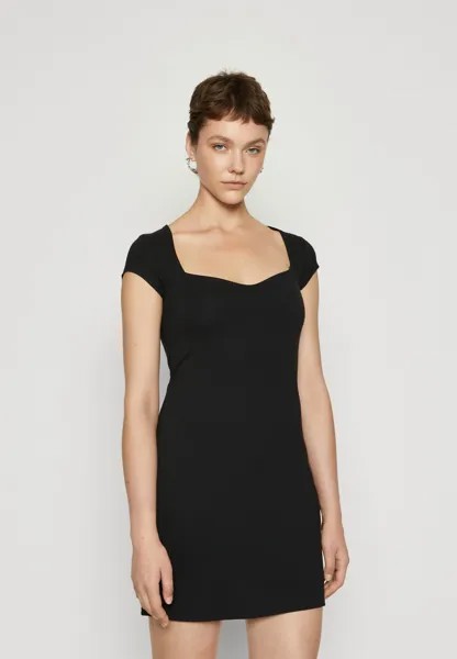 Платье из джерси Hollister Co., черное