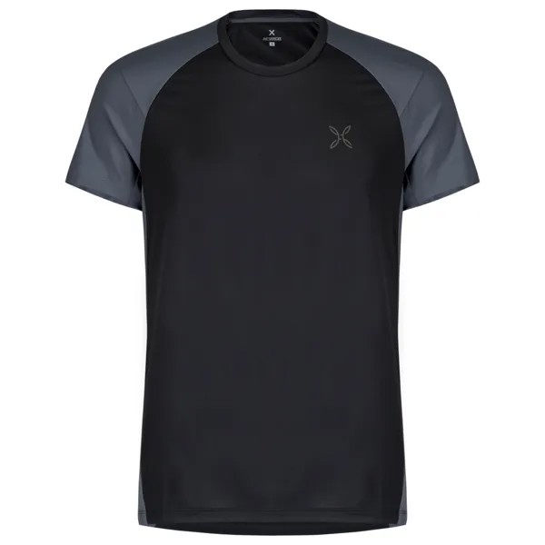 Функциональная рубашка Montura Join T Shirt, цвет Nero/Piombo