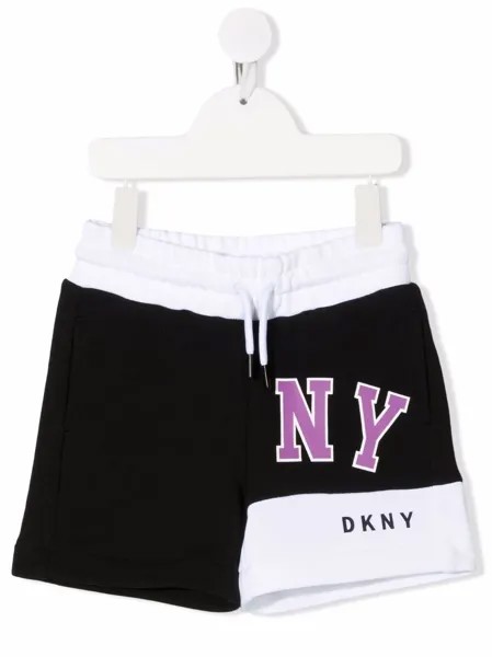 Dkny Kids спортивные шорты с логотипом