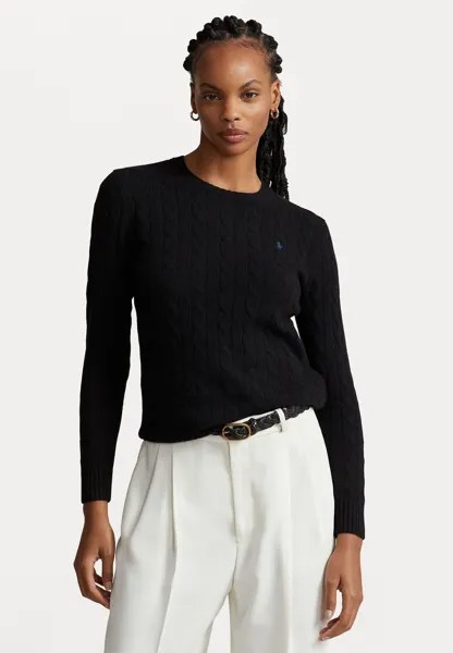 Джемпер вязаный JULIANNA LONG SLEEVE Polo Ralph Lauren, цвет black