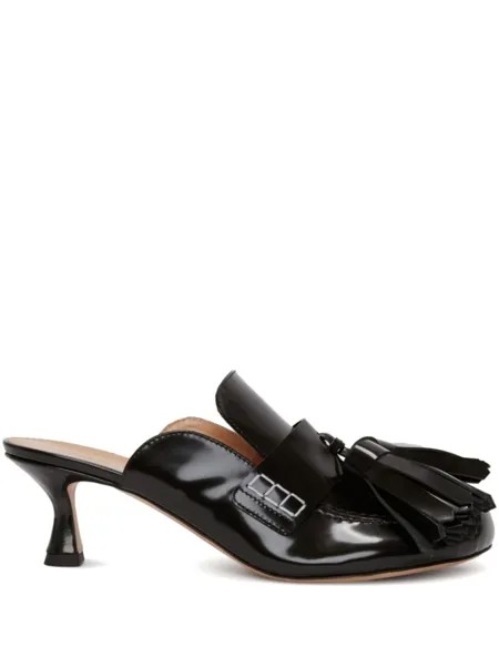 JW Anderson мюли с кисточками, черный
