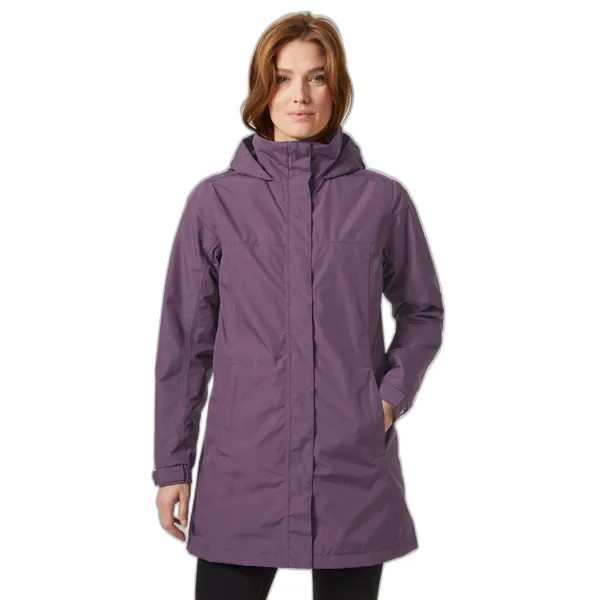 Парка Helly Hansen Aden Insulated Long, фиолетовый