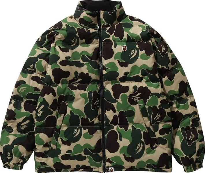 Куртка BAPE ABC Camo Reversible Down 'Green', зеленый