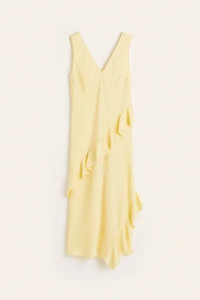 Платье женское H&M 1182040001 желтое 3XL (доставка из-за рубежа)