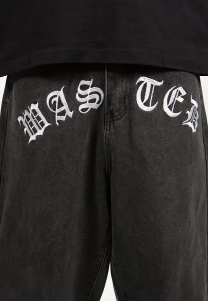 Джинсы свободного кроя CASPER PANT CHAD UNISEX Wasted Paris, черный деним