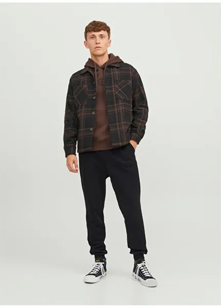 Черные мужские спортивные штаны стандартного кроя 12249274_JPSTGORDON JJBRADLEY SWEAT Jack & Jones, черный