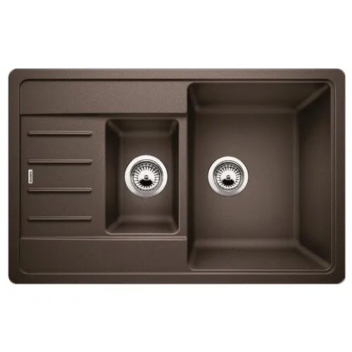 Врезная кухонная мойка 78 см Blanco Legra 6S Compact 521307 кофе