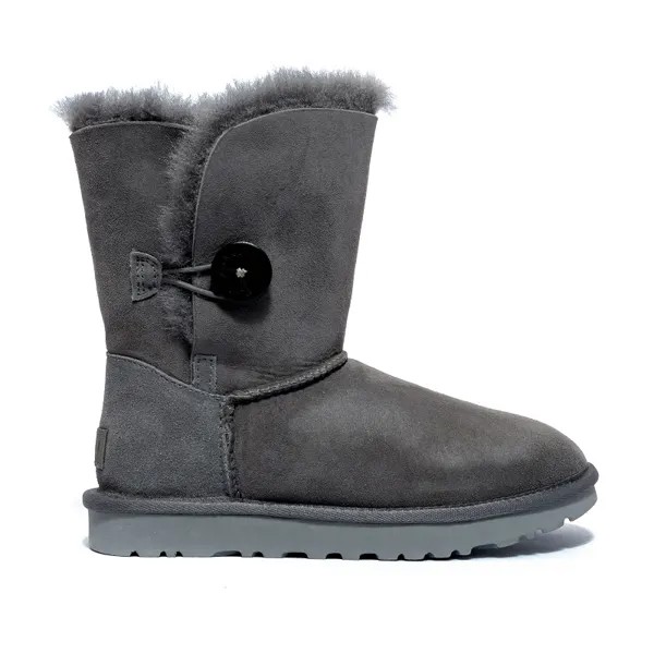 Угги женские Sacci Bailey Button серые 36 EU