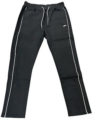 Мужские спортивные штаны из однотонного флиса A. Tiziano Black Morrison