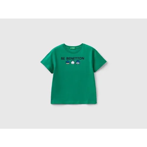Футболка UNITED COLORS OF BENETTON, размер 82, зеленый
