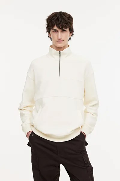 Толстовка свободного кроя H&M, бежевый