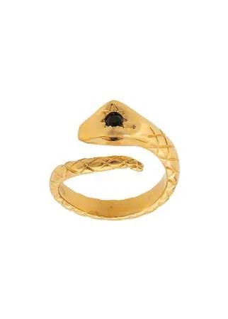 Nialaya Jewelry кольцо Skyfall Twisted Snake в форме змеи