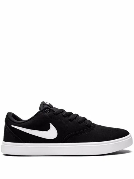 Nike кеды SB Check Solar Canvas, черный