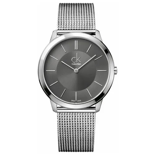 Наручные часы CALVIN KLEIN Minimal, серебряный, серый