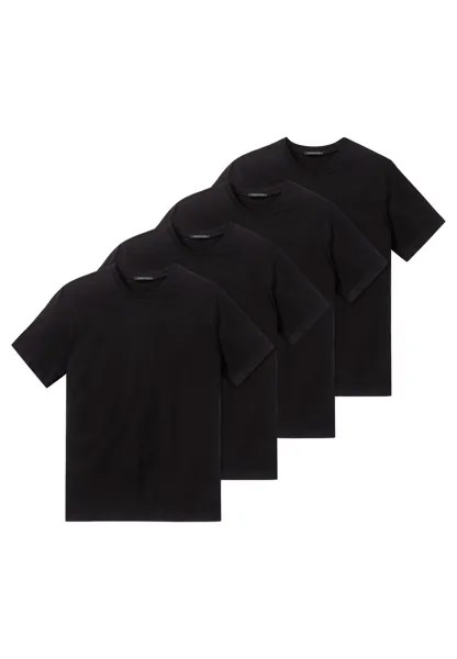 Майка Schiesser/Shirt Kurzarm American, черный