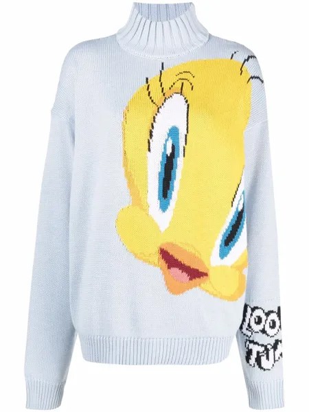 Gcds джемпер Tweety с отделкой в рубчик