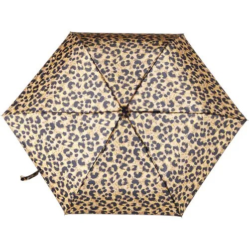 L553-3534 BlottedLeopard (Леопард) Зонт женский механика Fulton