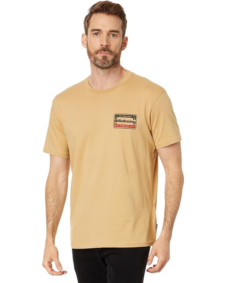 Футболка Billabong Walled Short Sleeve Graphic, цвет Dusty Gold