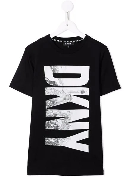 Dkny Kids футболка с логотипом