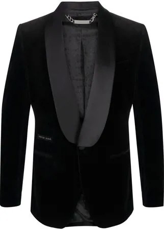 Philipp Plein бархатный пиджак Elegant