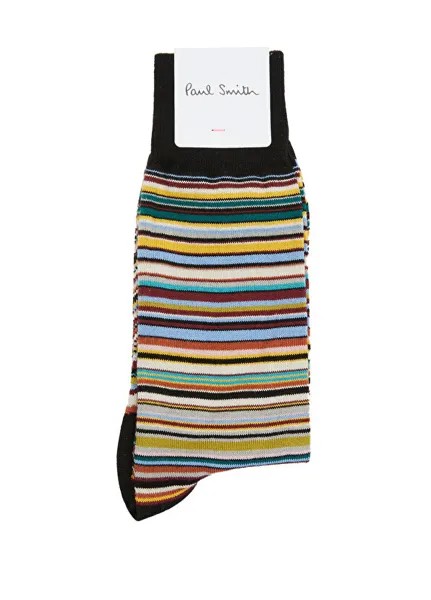 Полосатые мужские носки Paul Smith, мультиколор