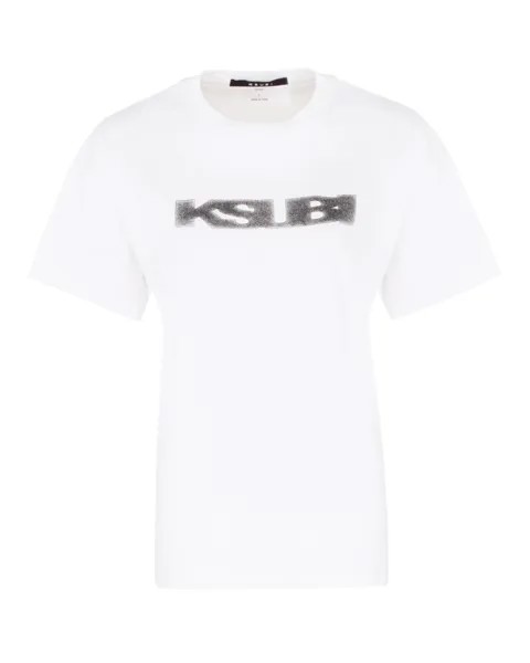Хлопковая футболка KSUBI