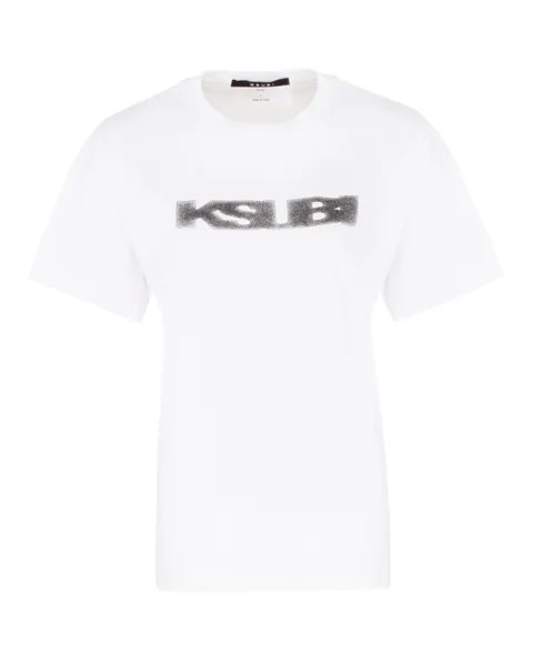 Хлопковая футболка KSUBI