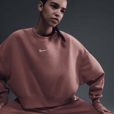 Толстовка Nike Sportswear Phoenix Fleece, цвет Canyon Pink/Sail