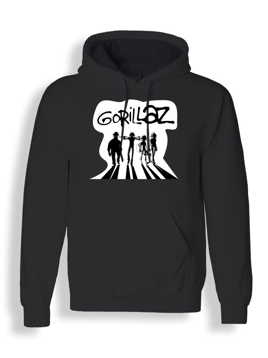Худи унисекс СувенирShop Gorillaz/Гориллаз 5 черное M