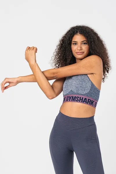 Фитнес-Бюстье с логотипом Gymshark, синий