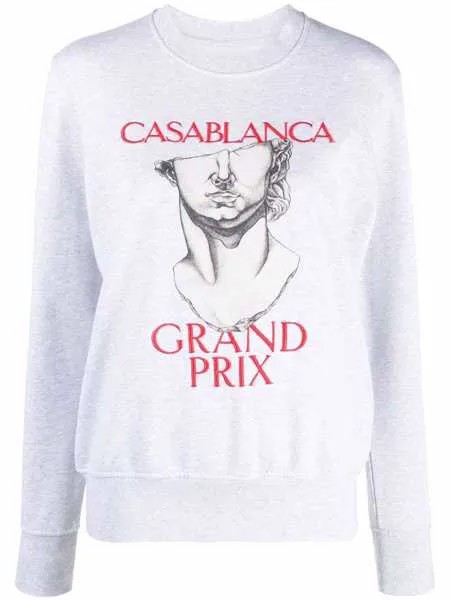 Casablanca толстовка Grand Prix из органического хлопка
