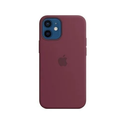 Панель силиконовая Apple Silicone Case with MagSafe для iPhone 12 mini, Plum